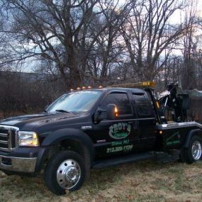 Stuck on the side of the road? Call for a tow!