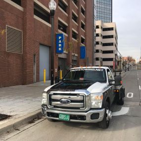 Stuck on the side of the road? Call for a tow!