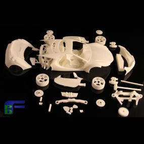 3D Printed Parts, Model Car