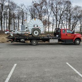 Family owned and operated for forty years in Ohio, Broad & James Auto Care & Towing offers a wide variety of award-winning services for dependable towing and repairs. We proudly serve all areas of Franklin County, including Columbus and surrounding suburbs, Gahanna, Whitehall, Bexley, Reynoldsburg, and New Albany. We have over 40-employees working with us for you, open 7-days per week and towing year-round 24/7, rain, snow or shine! Towing 24/7, Broad & James relies on its fleet of approximately