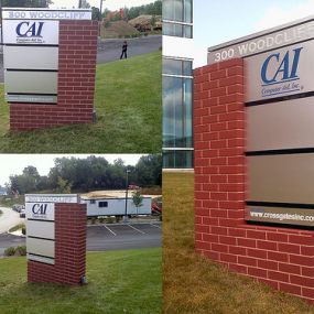 Get the professional look you need with a monument sign of your own!