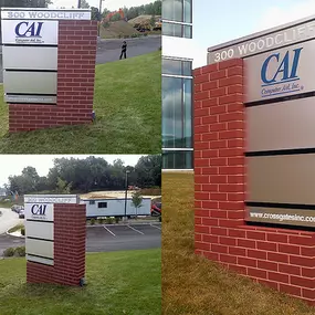 Get the professional look you need with a monument sign of your own!