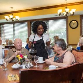At Oak Park Senior Living, we are a tight knit community on a mission. We strive to provide our seniors with a healthy, balanced, and safe environment in which everyone is happy.