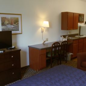 Looking for temporary housing or an extended stay hotel, we have you covered in our extended stay hotel; featuring studios and suites.