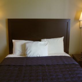 We offer studios and suites  in our extended stay hotel.