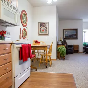 Select Senior Living of Coon Rapid, MN Personalized Kitchen.