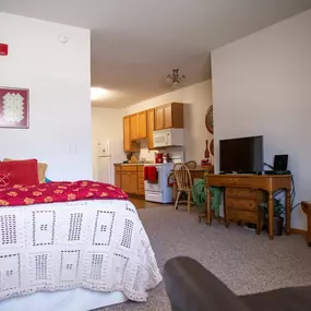 Select Senior Living of Coon Rapid, MN Personalized Bedroom.
