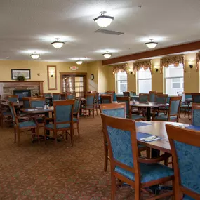 Select Senior Living of Coon Rapid, MN Cozy Gathering Space.