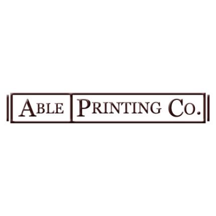 Logo de Able Printing Company