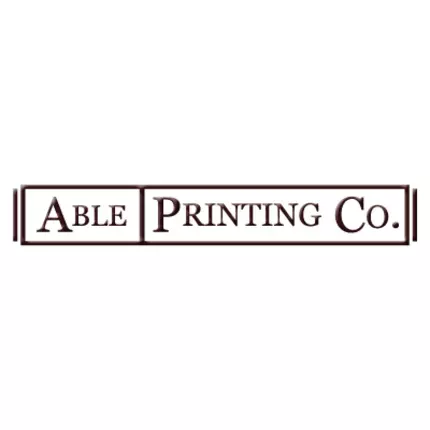 Logo da Able Printing Company