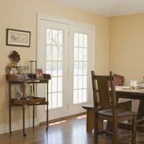 New entry and patio doors enhance the overall look and feel of your home.  Spotless and Seamless Exteriors, Inc. has great quality maintenance free windows and doors with expert installers.