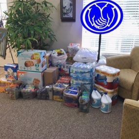 Hurricane relief supplies. on their way to the Houston area.