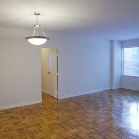 Parquet floors in each apartment