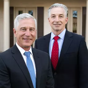 Pictured left to right are Shareholder Shawn M. Cunningham and Shareholder Frank I. Powers. Harris, Powers & Cunningham, PLLC is located in Phoenix and they handle personal injury and medical malpractice claims for clients throughout the state of Arizona.