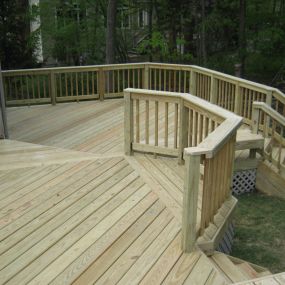 Deck replacement and expansion in NW Fort Wayne, IN