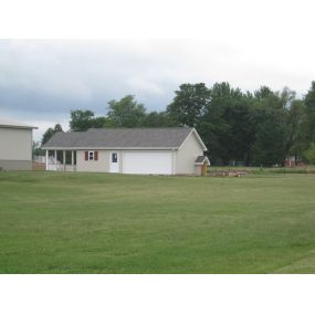 Pool house, storage, and open porch in Columbia City