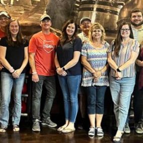 Our team loves spending time together in and out of the office and were happy to bowl and bond together.