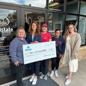In May 2023, we showed our support for Food for Neighbors. I’m proud that the Allstate Foundation backs our support and volunteer efforts with local non-profits.