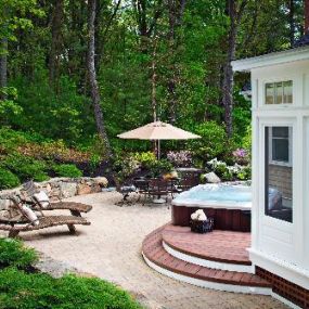 Outdoor living combination in Beverly, MA.