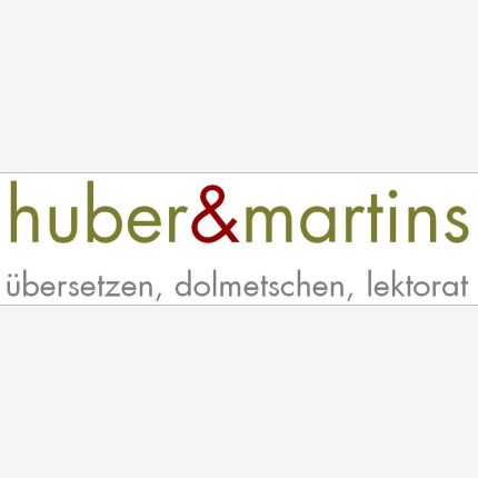 Logótipo de Huber & Martins - Übersetzen. Dolmetschen, Lektorat
