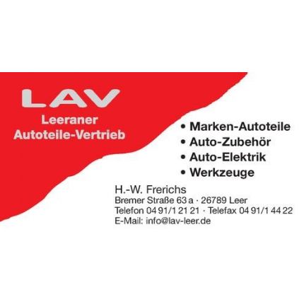 Logo od LAV Leeraner Autoteile Vertrieb
