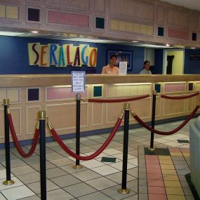 Welcome and reception desk at Seralago Hotel & Spa