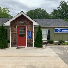 Office located in downtown Holly Springs in front of the train station on Old Hwy 5