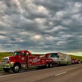 We have been serving Northwestern South Dakota for over 15 years, and are proud to serve all your towing and recovery needs. Large or small we have all the equipment, knowledge and manpower to serve you!  We have built our business with great service, fair pricing and going the extra mile for our customers. We serve 10 counties in 4 states, South Dakota, North Dakota, Wyoming and Montana, We are the preferred towing and recovery choice for law enforcement agencies in our local area, we have earn