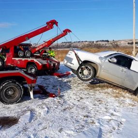 We have been serving Northwestern South Dakota for over 15 years, and are proud to serve all your towing and recovery needs. Large or small we have all the equipment, knowledge and manpower to serve you!  We have built our business with great service, fair pricing and going the extra mile for our customers. We serve 10 counties in 4 states, South Dakota, North Dakota, Wyoming and Montana, We are the preferred towing and recovery choice for law enforcement agencies in our local area, we have earn