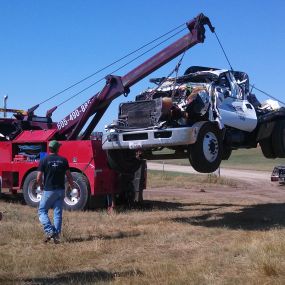 We have been serving Northwestern South Dakota for over 15 years, and are proud to serve all your towing and recovery needs. Large or small we have all the equipment, knowledge and manpower to serve you!  We have built our business with great service, fair pricing and going the extra mile for our customers. We serve 10 counties in 4 states, South Dakota, North Dakota, Wyoming and Montana, We are the preferred towing and recovery choice for law enforcement agencies in our local area, we have earn