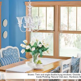 New Double-Hung Replacement Windows from All-Weather Windows, Doors and Siding.