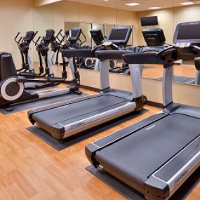 Free 24-hour Stay Fit® fitness center with Life Fitness® cardio equipment