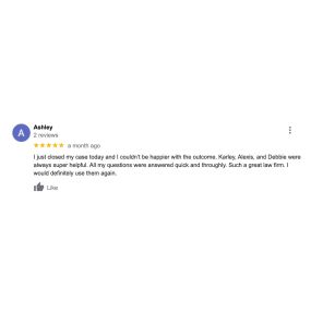 Google review of Moody Law, P.A. | Lakeland, FL