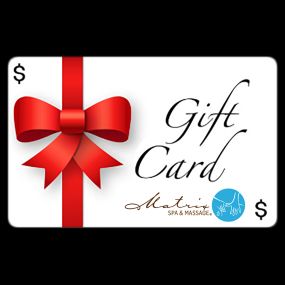 Massage gift cards