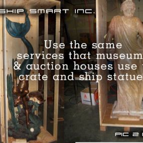 Use the same services museums and auction houses use.