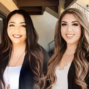 Agency team members, Maribel Gonzalez and Monica Tolento