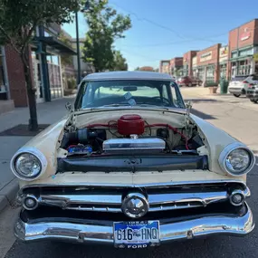 Melissa's 1954 Ford Customline.