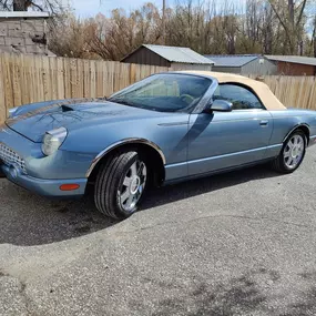 Melissa's 2005 50th Anniversary Ford Thunderbird.