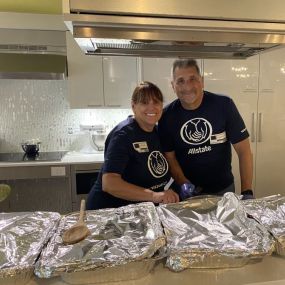 In July 2023, our Allstate agency was proud to show our support for The Ronald McDonald House where we purchased supplies and volunteered our time to help prepare food.