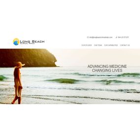 Navazon designed five custom websites for a group of research clinics with common corporate branding while achieving a unique look for each clinic.