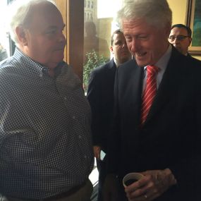 Bill Clinton with Michael J. Foley of Foley Law Firm | Stroudsburg, PA