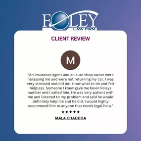 Review of  Foley Law Firm | Stroudsburg, PA