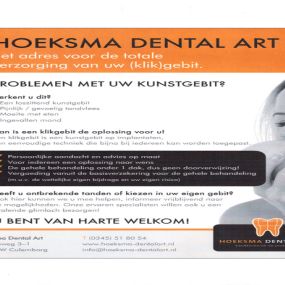 Hoeksma Dental Art Tandtechniek en Prothetiek