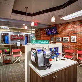 Cool waiting area. Trust us, you won't get bored at this Houston Orthodontist office!