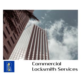 When it comes to your commercial locksmith needs, we are the ones to contact!