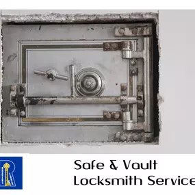 When it comes to your safe & vault locksmith needs, we are the ones to contact!