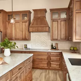 Taj Mahal Quartzite with Sav Wood Miele, and Terra Nova Kitchen