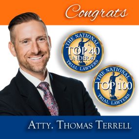 Attorney Tommy Terrell of Joye Law Firm named to Top 100 and Top 40 under 40 by National Trial Lawyers Association