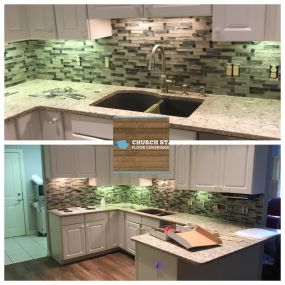 In addition to flooring, we specialize in wall tiling as well! Contact us today or stop in!