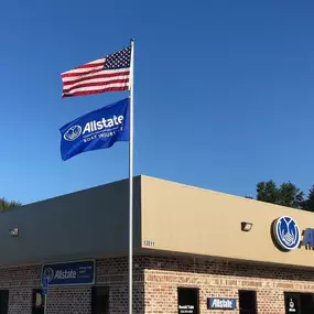 Beautiful blue sky in South Mississippi.
